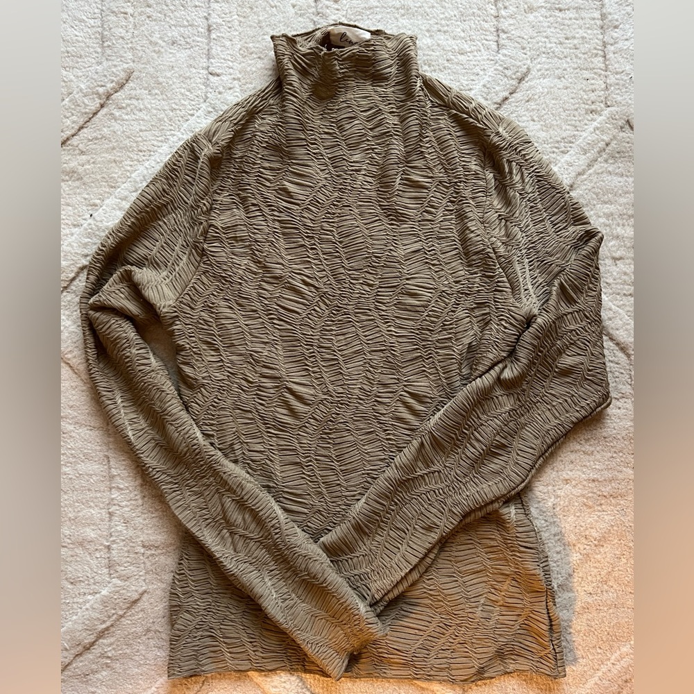 Layering mock neck top from Vici